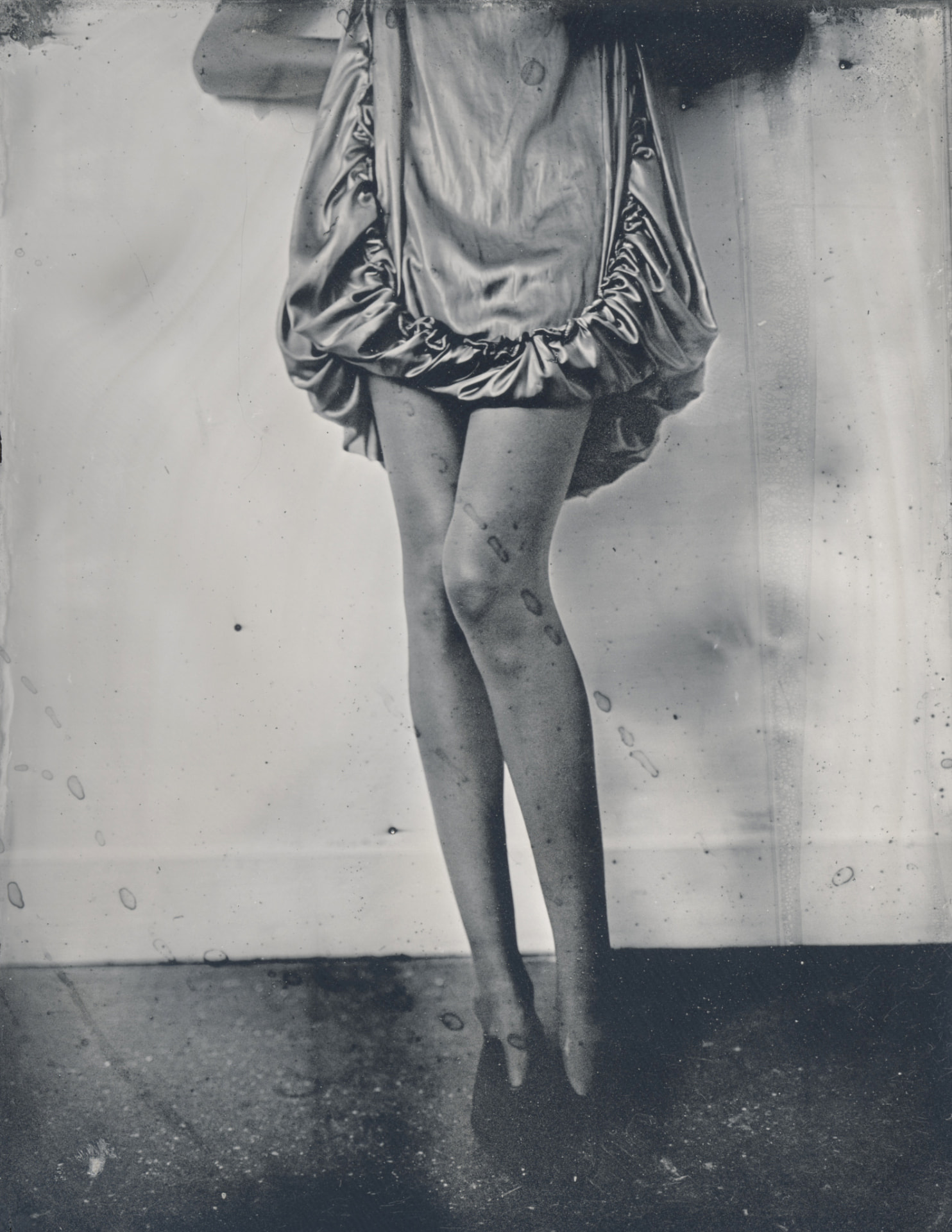 Wet plate collodion fashion image