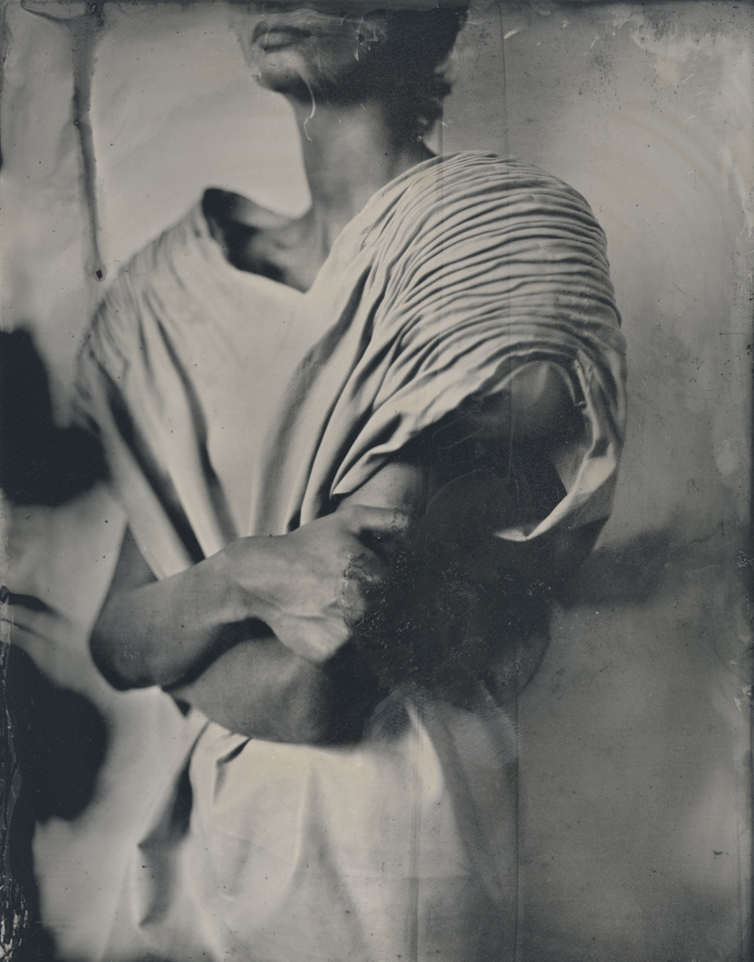 Wet plate collodion portrait by Gaetan Bernede